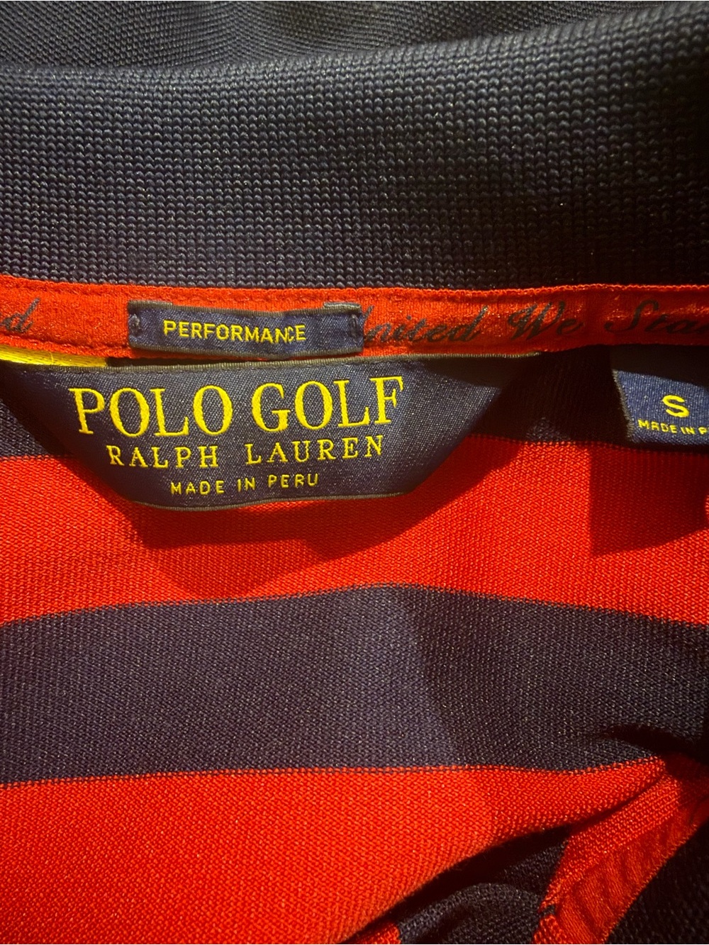 Polo Golf Ralph Lauren Ryder Cup 2014 USA Performance Polo Shirt Big Pony  Small - Picture 9 of 9